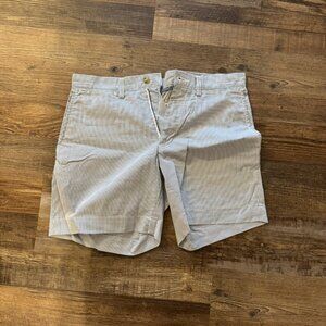 Polo Ralph Lauren Blue and White Striped Shorts. 30" Waist 6" Inseam